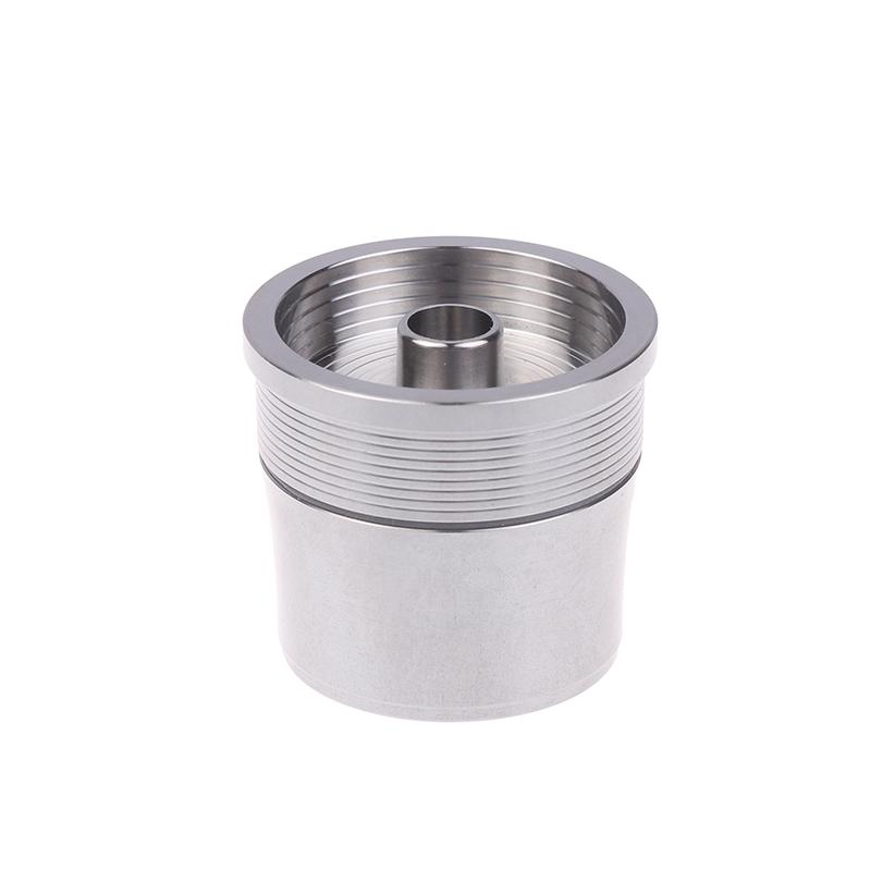 Icafilas Stainless Steel Reusable Illy Coffee Filter Tamper Set Refillable Capsules Pod Tamper For Illy X9 X8 X7.1 Y5 Y3 Y1.1