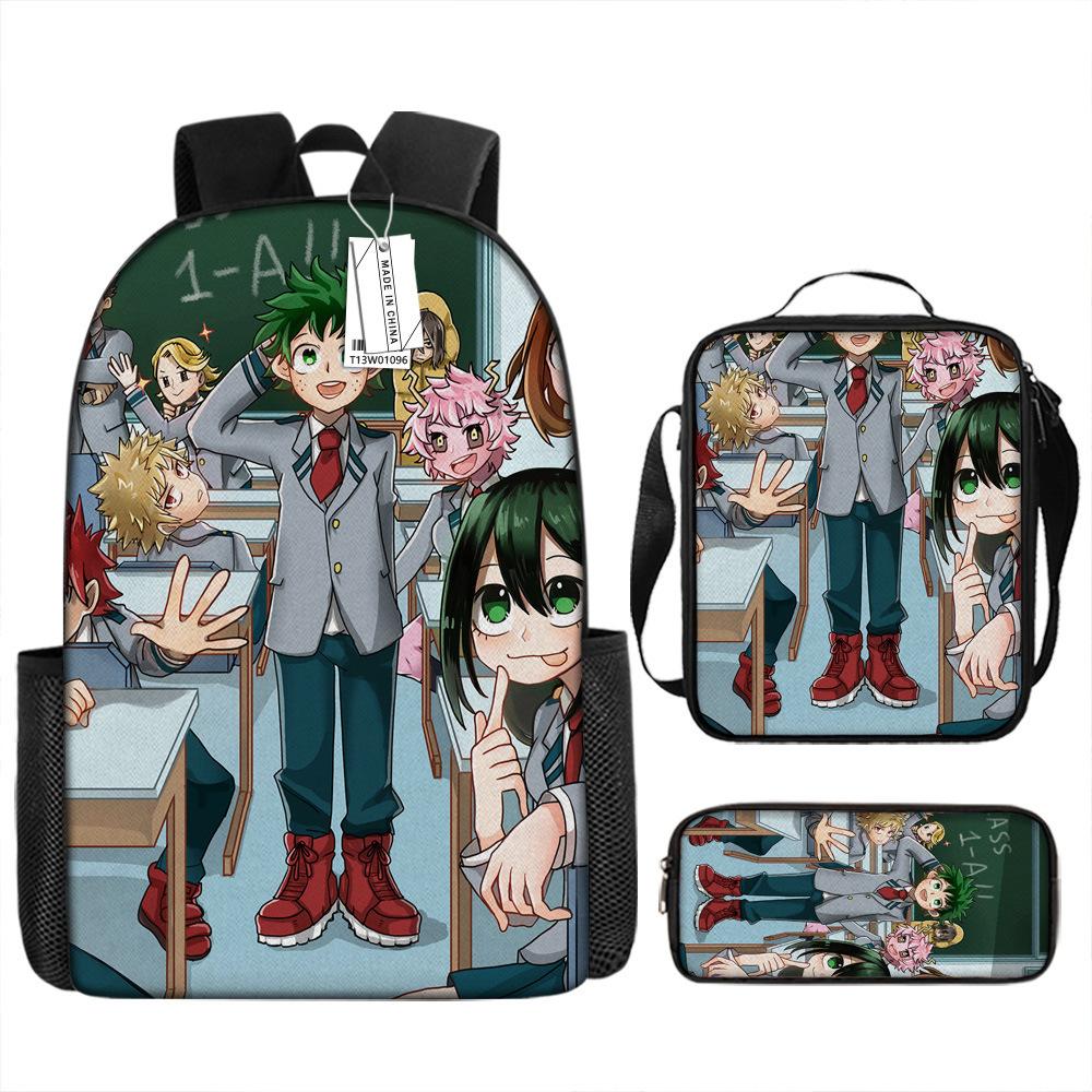 My Hero Academy Animation Backpack Elementary School Bag Burden Reduction Care