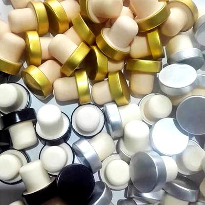 24 Piezas Tapón para Botella de Vino Reutilizable Tapón Sellador en Forma de T Tapa para Botellas de Vino y Cerveza