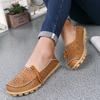 Fashion Sizes 34-44 Genuine Leather Flat Shoes Women Fashion Casual Nurse Shoes Hollow Soft Sole Non Slip Women's Shoes  Zapatos Mujer