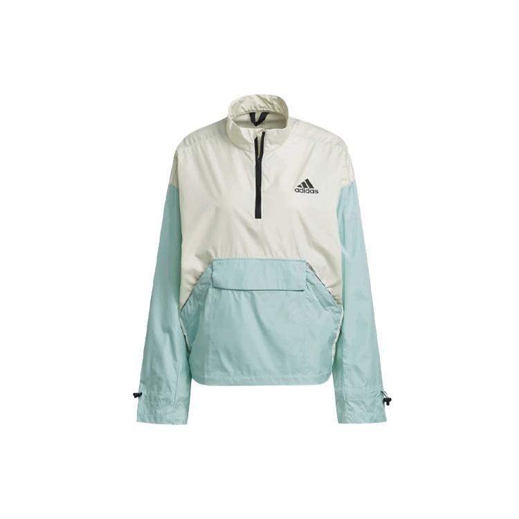 (WMNS) adidas Back to Sport WIND.RDY Jacket Asia Sizing  White Blue  Women s GM4344 XL