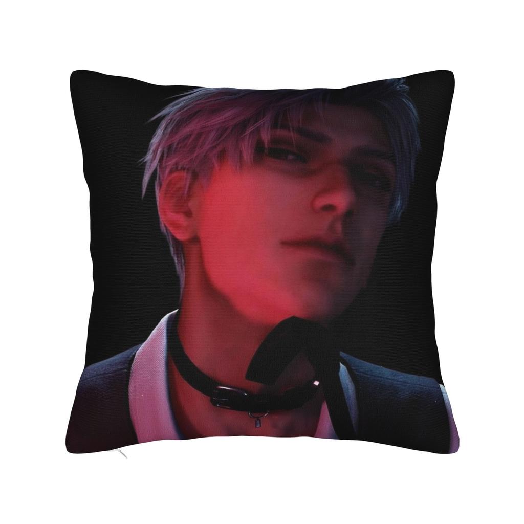 Girl Dinner Sylus Love and Deepspace Pillowcase Printed Polyester Cushion Cover Gift Pillow Case Cover Home Square 45X45cm
