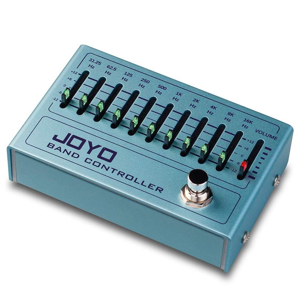 JOYO R-12 10-Band Equalizer Pedal for Electric Guitar and Bass