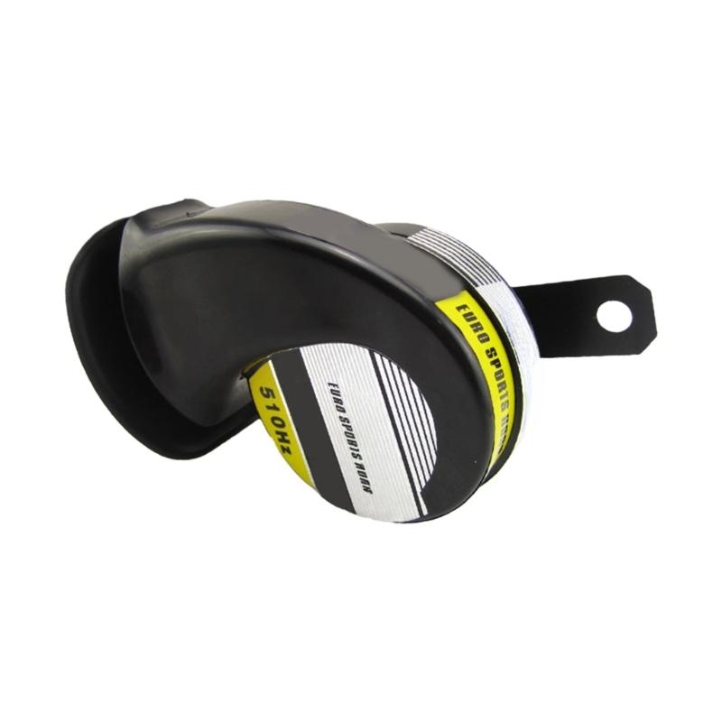 

12V Universal Motorcycle Car High Tone Horn Metal Construction Loud Clear Sound Easy Installation All Weather Resistant 1