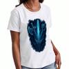 Swords Axe Mace Ladies Pure Cotton T Shirt, Premium Cotton Graphic, Durable, Casual Fashion, Featuring A Fantasy Weapons Sword, Axe, And Mace Design W