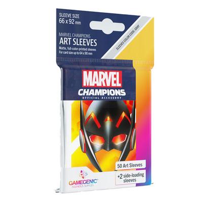 Gamegenic Marvel Champions Art Sleeves (Wasp)