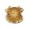 Mini Poêle - Acier - 15 x 16.5 cm - Anti-adhérent - Motif vache - Tous feux dont induction