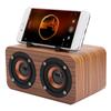 Retro Wooden Wireless   Speaker Portable Music Player for Mobile Phone PC