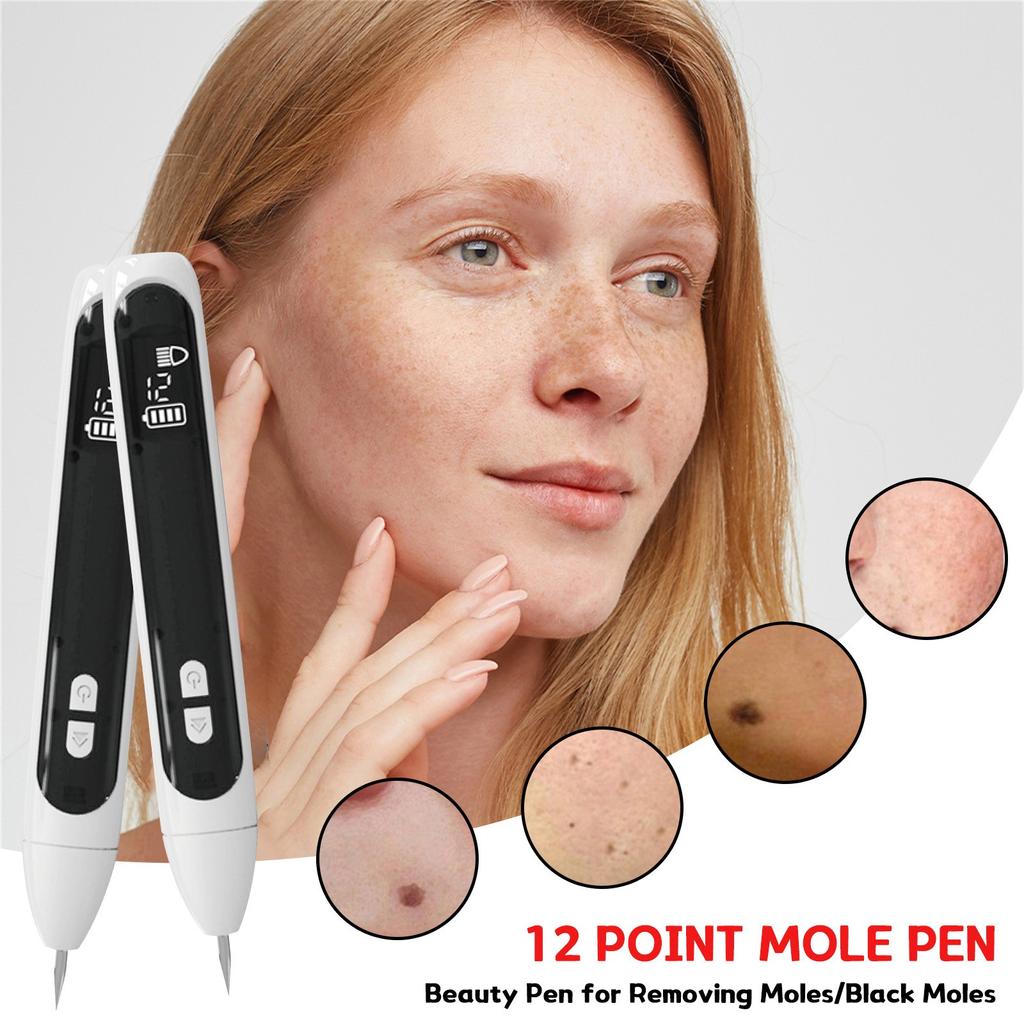 12-Gang-Muttermalentfernungsstift Muttermalentfernung Schwarzer Muttermalentfernungsstift Augenbrauenwaschmaschinencreme Spurloser Gesichtsschönheitsstift