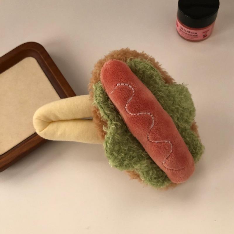 Fun and cute dessert three-dimensional plush cake Swiss curl hair band Women's face band