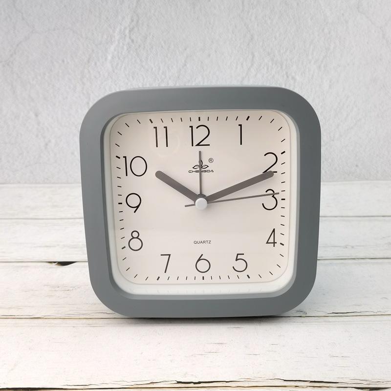 Simple Feng European Style Student and Children's Cute Clock Bedroom Silent Bedside Alarm Clock