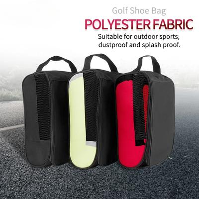 1Pcs Golf Shoes Bag Portable Zipped Sports Bag Shoe Case Breathable Golf Shoe Bag - Zippered Shoe Carrier Bags Case Pocket Pouch