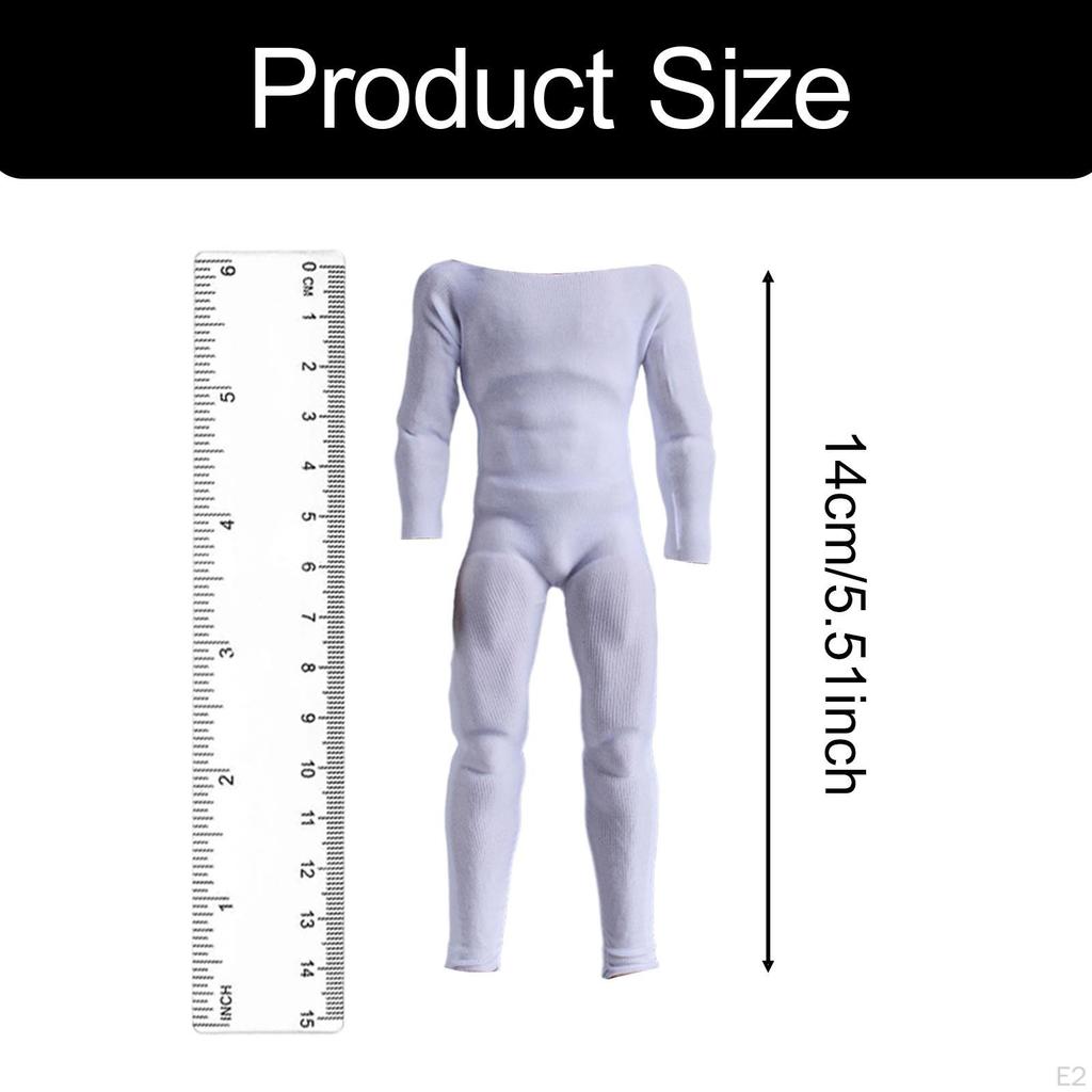 1/12 Scale Figure Clothes Clothing Costume Accessories Elastic Male Female Trendy for 6 Inch Man
