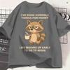Ive Done Horrible Things For Money T Shirt Summer Work 100 Cotton T Shirts Unisex Hipster Loose Short Sleeve Y2k Casual Top Tees