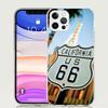 America Route 66 Phone Case For IPhone 18 17 Air 16 15 Plus 11 14 Pro Max 13 Mini 12 7 8 + SE Pattern Art Customized Cover 17 Air 1