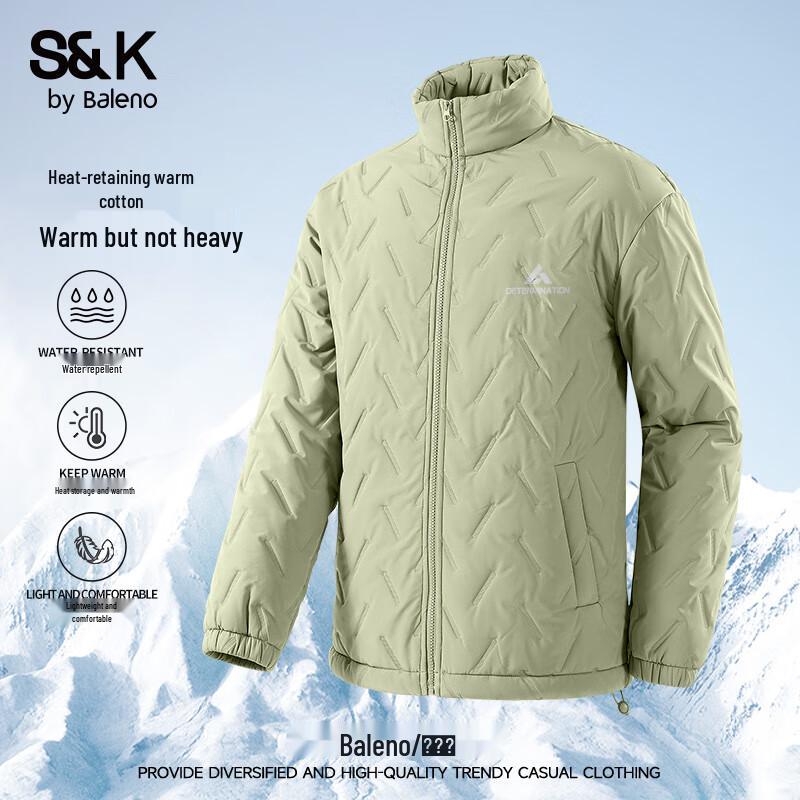 

Baleno Men s S&K Series Stand Collar Padded Jacket 3XL