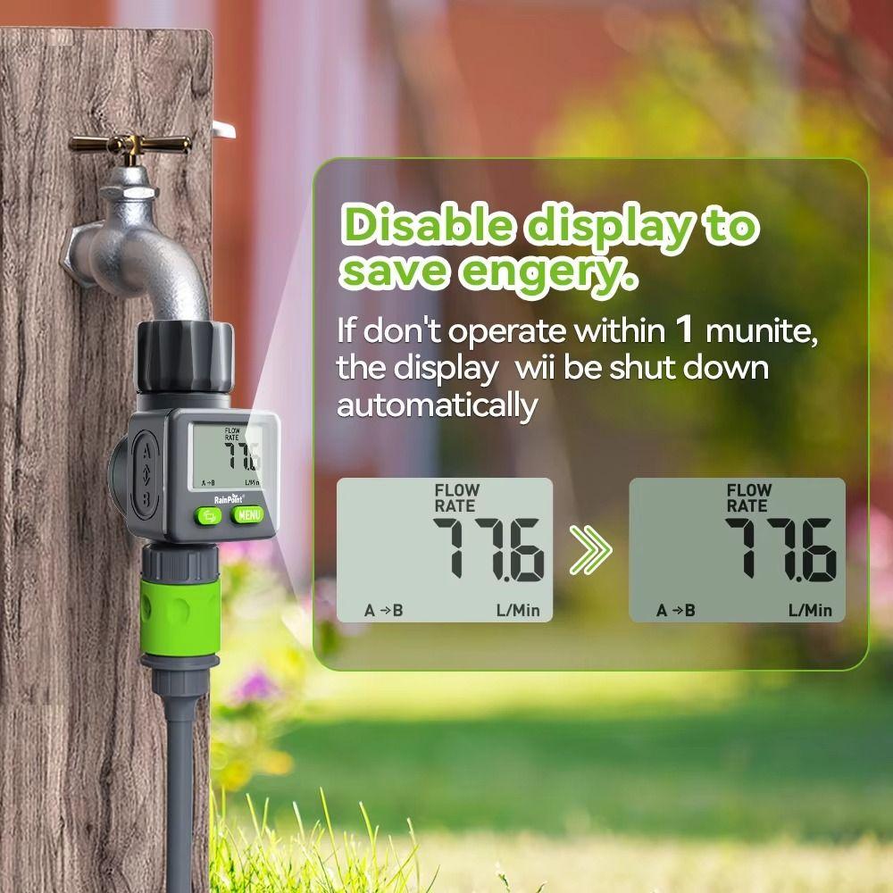 High Precision Water Flow Meter Automatic Irrigation Flow Counter Flow Gauge Sprinkler System
