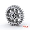 Serie MOC Gear Piattaforma Rotante con Ingranaggi High-tech Fai da Te a Particelle Piccole Ingranaggio Differenziale Cremagliera