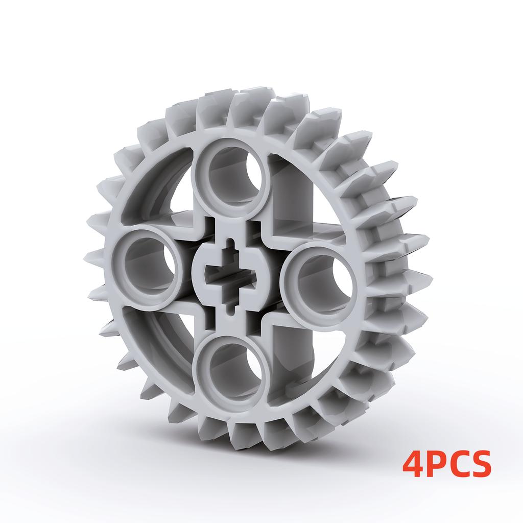 Serie MOC Gear Piattaforma Rotante con Ingranaggi High-tech Fai da Te a Particelle Piccole Ingranaggio Differenziale Cremagliera