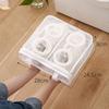 Sturdy Sneaker Laundry Bag Accessory for Men Size Up To 13 Breathable Mesh Materials with Strong Zippers Closure