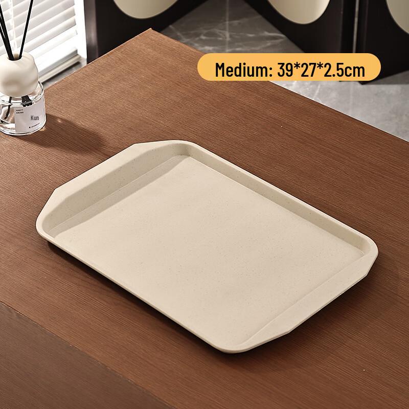 Yuede Commercial Rectangular Plastic Anti-Slip Serving Trays