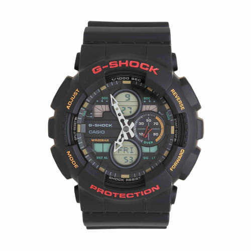 

Casio G-Shock Men s Analog-Digital Big Face Watch, Black, GA-140-1A4
