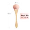 Diamond-Studded Slim Waist Powder Brush: Large Nail Art Dust & Setting Blush Brush