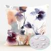 Polyester Waterproof Pillow Cover With Floral Pattern For Living Room Decor