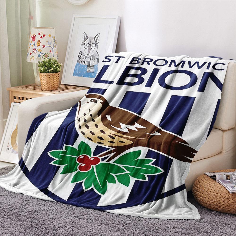West Brom Blanket, High quality Comfortable for All Seasons, Home Decor, Warmth and Comfort