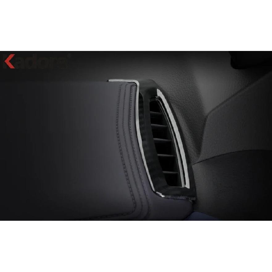 Car Front Side Air Condition Vent Cover Trim For Toyota CHR C-HR 2016 2017 2018  Carbon Fiber Interior Moulding Accessories