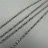 Rust-Resistant Stainless Steel Chain with Crystal Tassel Pendant for DIY Jewelry.