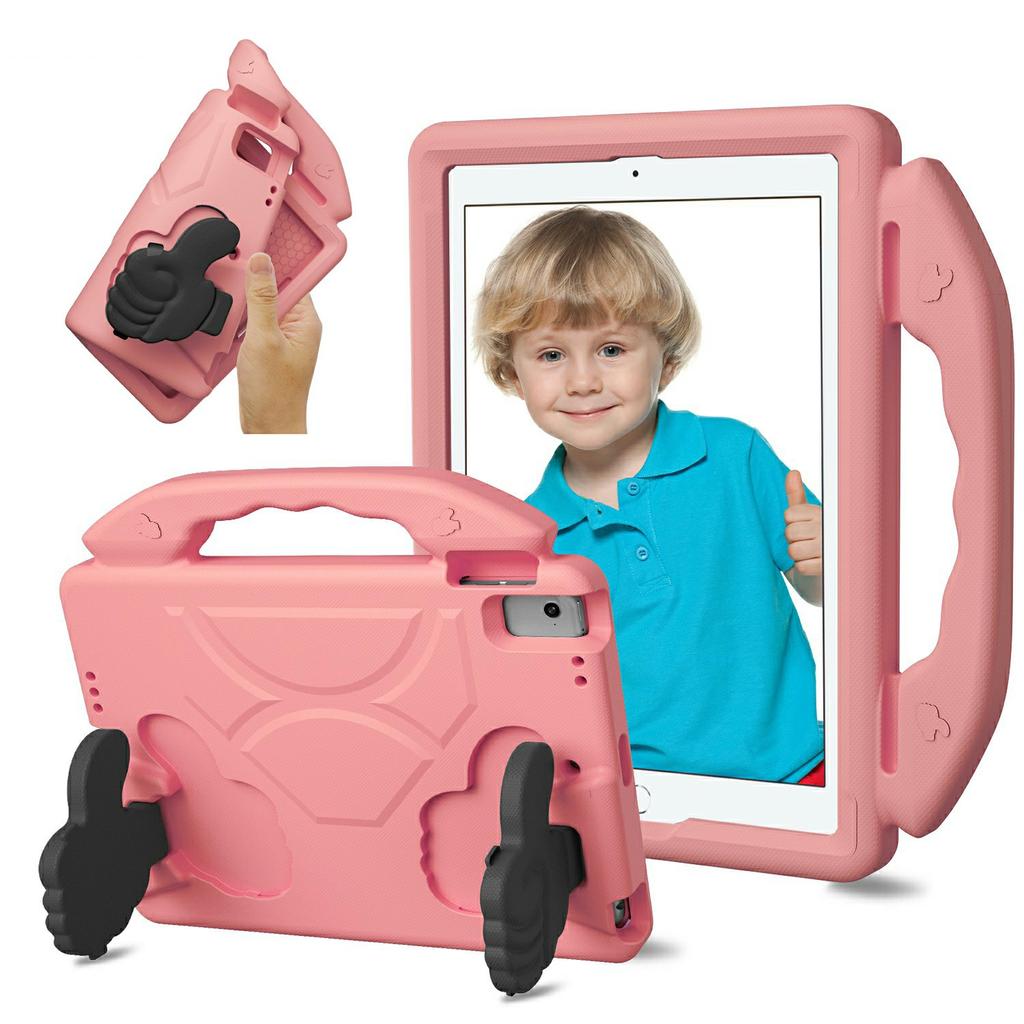 Ultra-Soft EVA Case For iPad 9.7-inch (2018)/(2017)/Air 2/Air (2013) Thumb Kickstand Tablet Cover