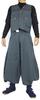 Series Top and Bottom Vest and Extra Long Tobi L X Sumi Gray [Toraichi] Toraichi/9309 Set, (9309s611418) Workwear, Workwear, Nikkapokka, Toraichi,