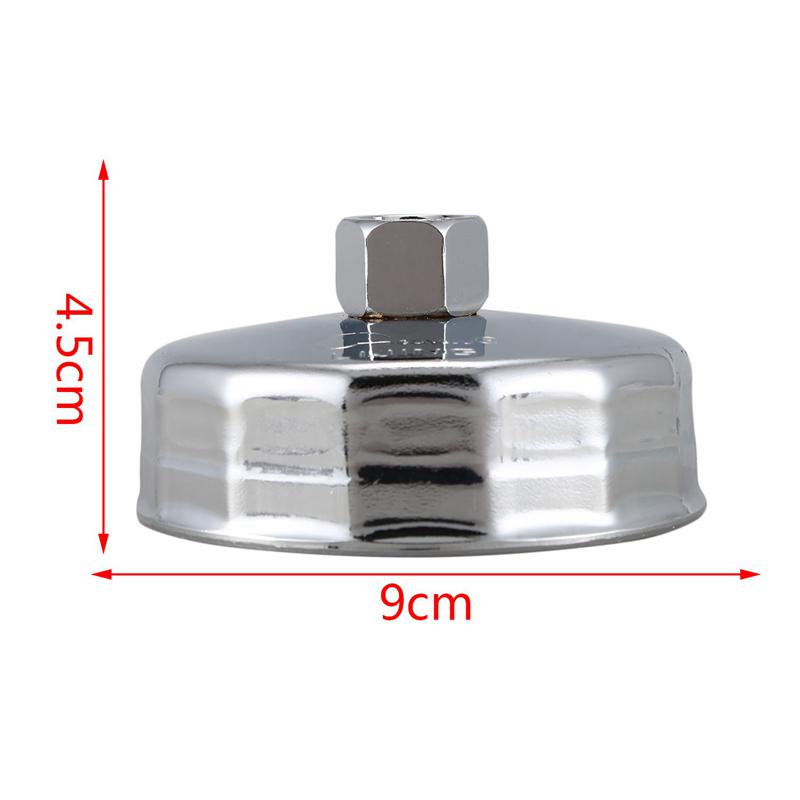 84mm 14 Flutes Oil Filter Cap Wrench Socket Cup Tool for Vehicle Car