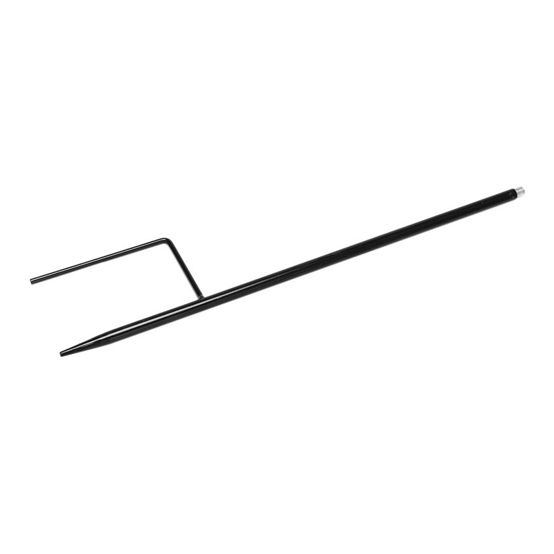 A84E-6X Shepherd Hooks Rust Resistant Garden Stake Outdoor Metal Plant Stand Hanger Bird Feeder Pole 120X10x1cm