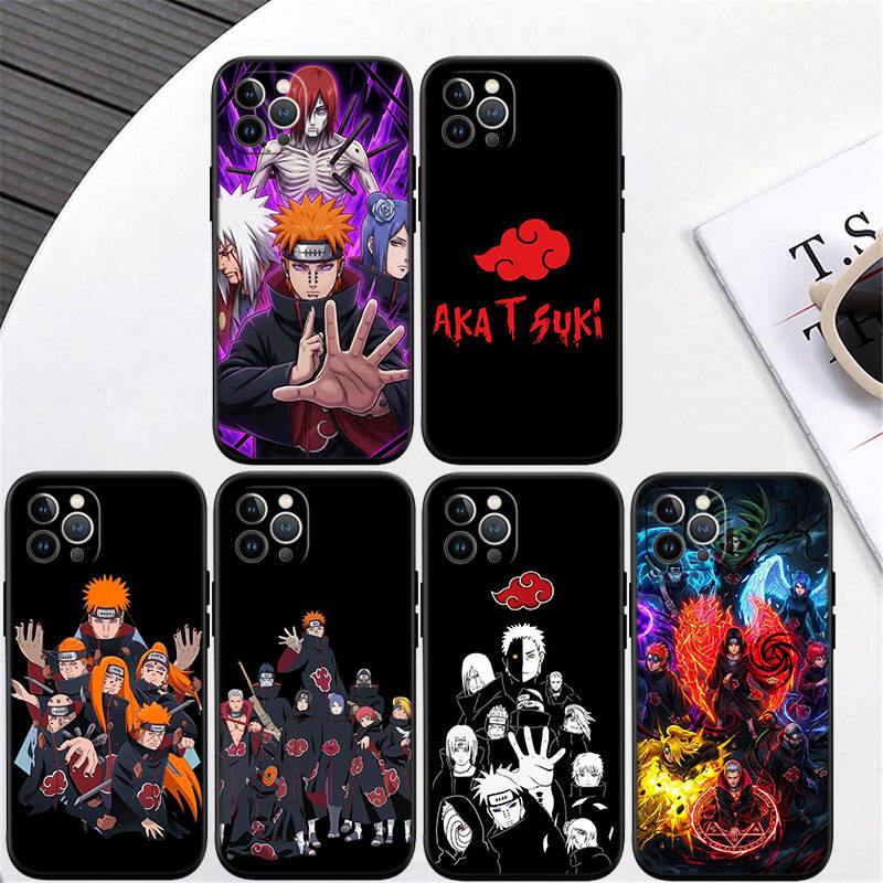 MH96 Naruto Akatsuki Case for Samsung A06 A35 A25 A24 A15 A05S A05 M55 M35 M15 A02 A12 A13 A10 A16 A20 A30 A22 A31 A32 A33 A42 A50