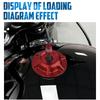 Motorcycle Tank Gas Cap Aluminum Oil Fuel Tanks Cover Universal For Harley All Female Threaded Model Except Touring 2023.5-2025