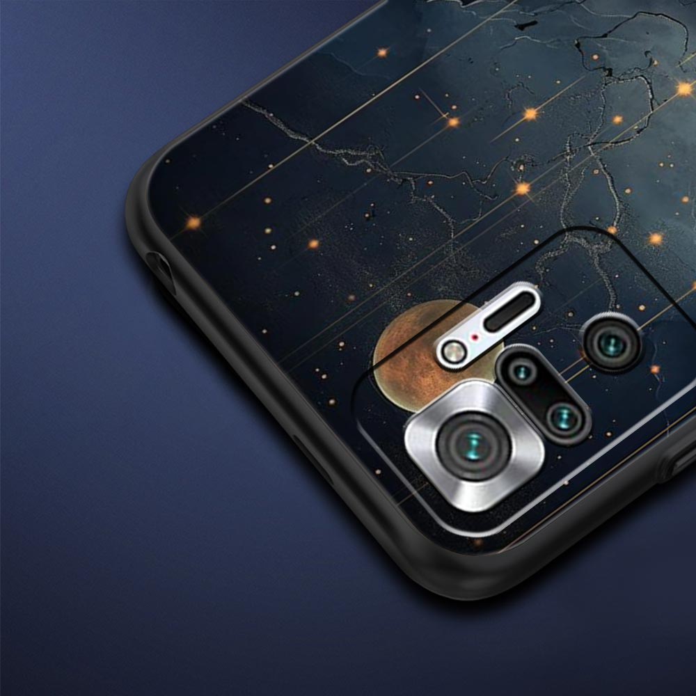 Fashion Starry Sky Stars Phone Case Cover for Redmi 14C 10C Note 15 14 13 12 10 11 K40 Pro Plus 5G Shockproof Soft TPU Shell