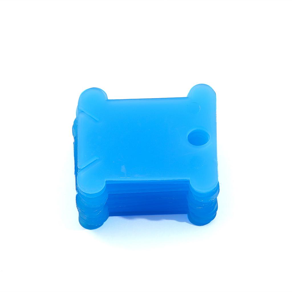 20/50 sztuk Uchwyt na nici Narzędzie do nawijania szpulki Uchwyt do przechowywania szpulki Plastikowa tablica na nici do szycia Karta Organizer nici do majsterkowania