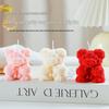 Goddess Festival Scented Rose Bear Candle - Elegant Gift for Birthdays & Home Decor