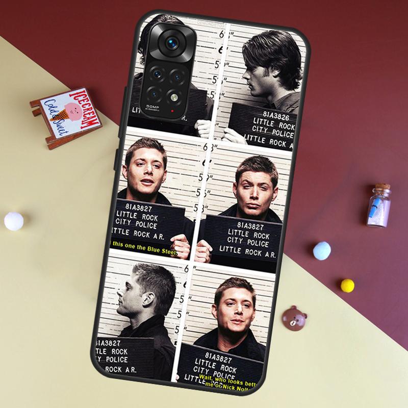 

Supernatural SPN Dean Sam Case For Xiaomi Redmi Note 8 9 12 10 11 Pro 8T 9S 10S 11S Cover For Redmi 9 10 9A 9C 10C Redmi Note 12 Pro