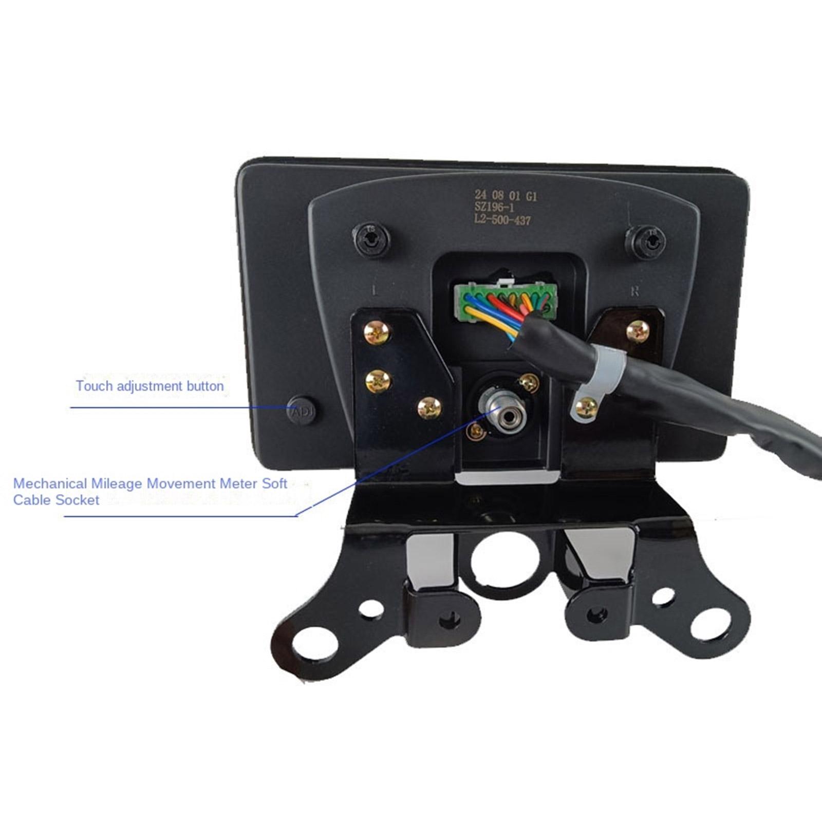 

Multifunction Digital Motorbike Dashboard with Speedometer Accurate Readings Fit for CG125, ITALIKA EX125 FORZA125 FT125 1