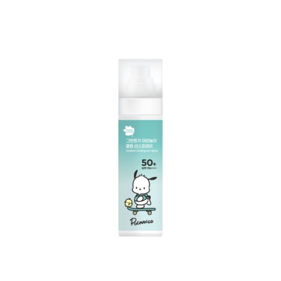 Greenfinger Outdoor Play Cooling Sun Spray Pochacco Edition (95ml / SPF50+ PA++++)