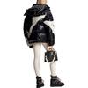 FW23 Down Jacket Women's Black White 1AC0IT
