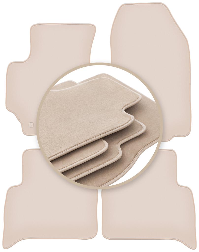 PREMIUM beige floor mats for: FIat Croma II station wagon 2005-2011