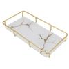 Bathroom Vanity Tray Modern Stylish Anti Slip Kitchen Sink Countertop Storage Organizer S White