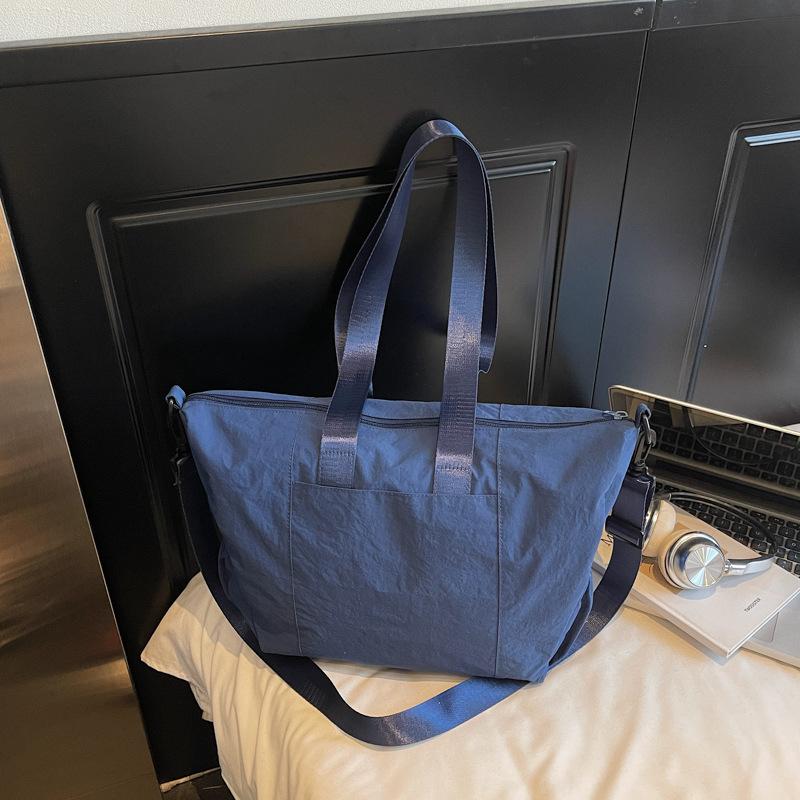 High-value large-capacity bag Go to work High-value portable cloth bag Commuter literary shoulder bag