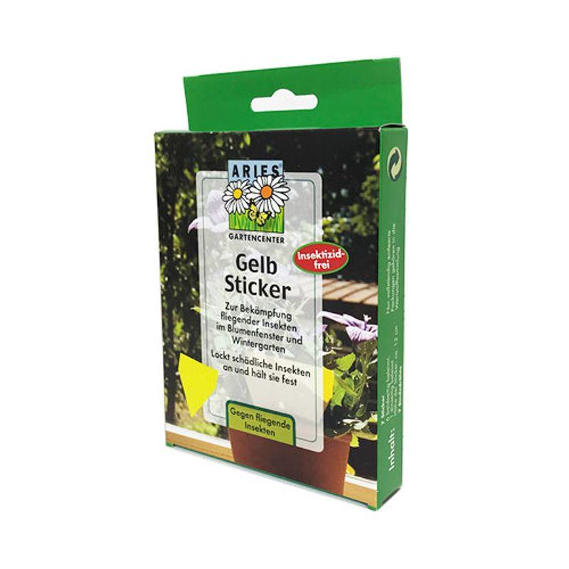 Aries Yellow Stickers (7 pcs) (Flying Insects)