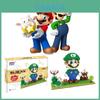 Zms 3490-3491 Cena Mary Kitty Mario Blocos de Montar Quebra-cabeça Encaixe Brinquedo Presente