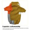 Warm Pullover Color Matching Home Wear New Puppy Clothes  Small Medium Dogs